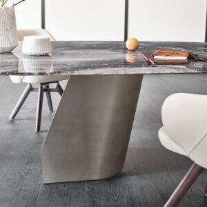 Senator table de Cattelan Italia est une sculpture fonctionnelle alliant verre artistique, métal et lumière. Une pièce iconique du design haut de gamme. Disponible chez D-Style Interior.