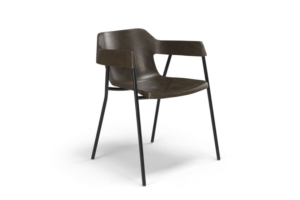 NIL | Fauteuil lounge design en fibre de lin – Amura Lab