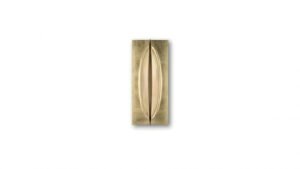 Applique murale TERRA APPLIQUE en verre extra-clair finition feuille d’or avec structure en laiton et LED intégrée par Reflex Angelo, disponible chez D-Style Interior