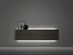 Suspended Side – Buffet design haut de gamme Caccaro disponible chez D-Style Interior