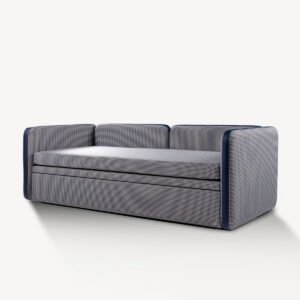Canapé lit design haut de gamme Concept par Colunex, système de relèvement automatique, disponible chez D-Style Interior.
