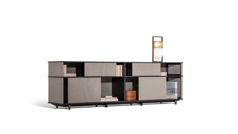 Lloyd Tex Cabinet faible – Buffet design haut de gamme Poltrona Frau