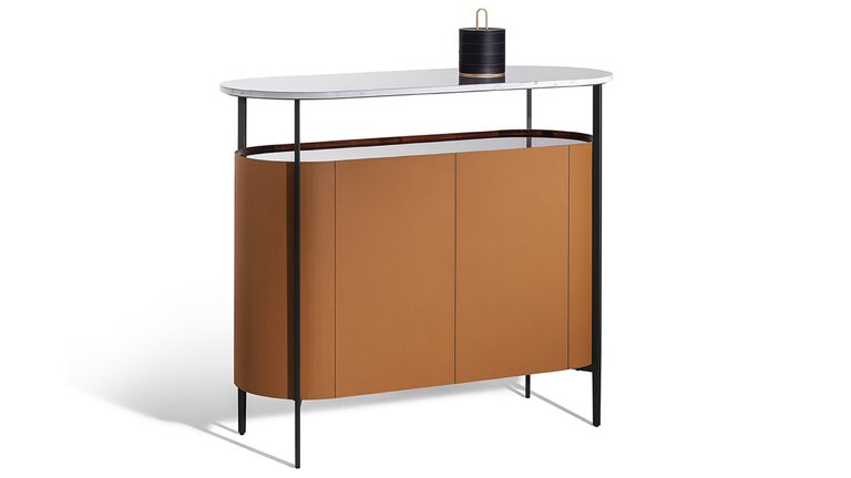 Buffet design haut de gamme Mi Cabinet – Poltrona Frau