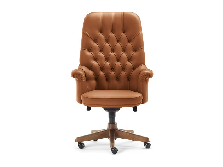 Oxford | Chaise de bureau haut de gamme – Poltrona Frau