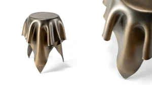 Foulard 60 Reflex Angelo – Table d’appoint design en verre incurvé haut de gamme