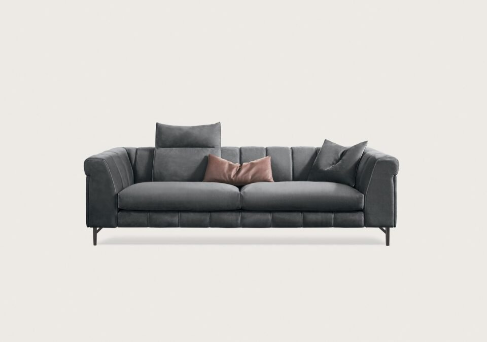 Nautilus canapé design haut de gamme par Gamma Arredamenti, alliance de confort, de design et de personnalisation. Disponible chez D-Style Interior.