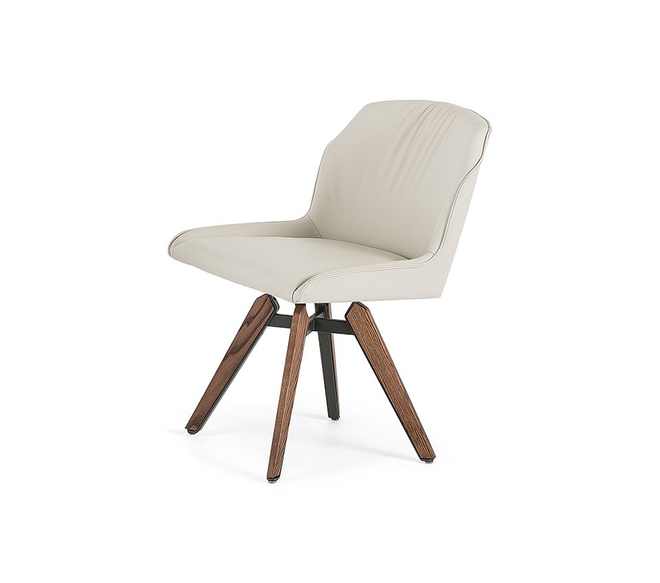 Tyler | Chaise pivotante design haut de gamme – Cattelan Italia