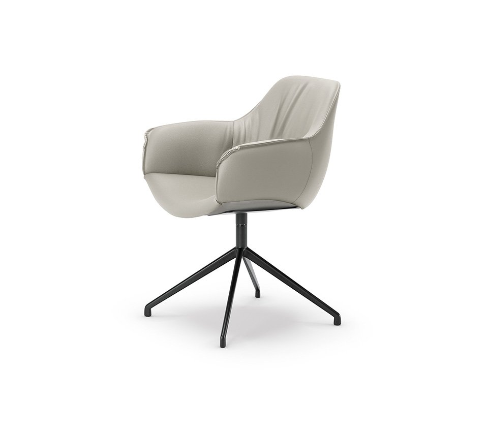 SCARLETT Turn | Chaise pivotante design haut de gamme – Cattelan Italia