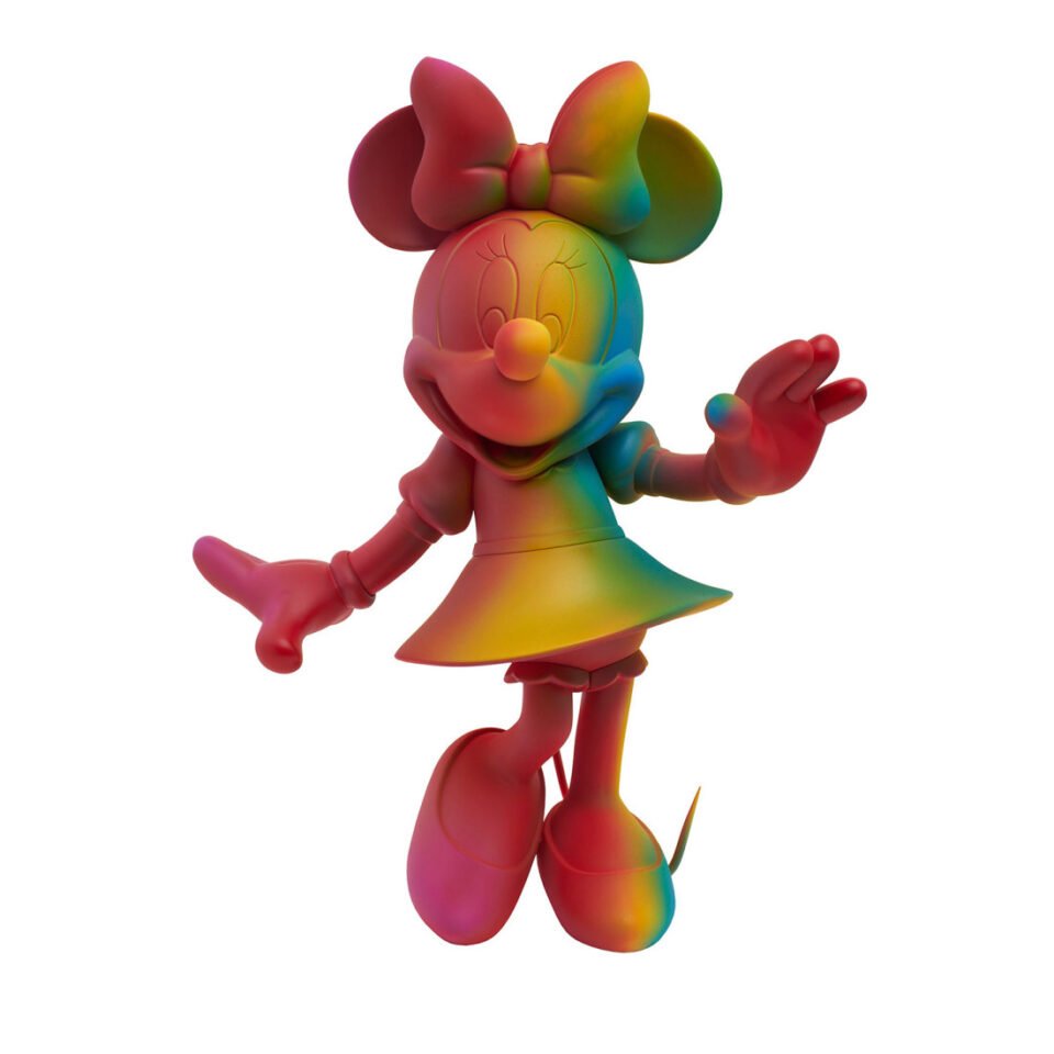 Minnie Welcome Rainbow Medium Sculpture design – Leblon Delienne