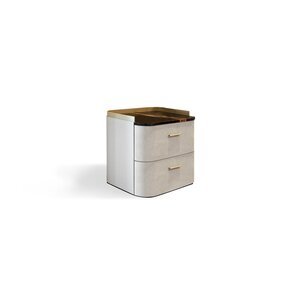Baku – table de chevet design haut de gamme – Gamma Arredamenti