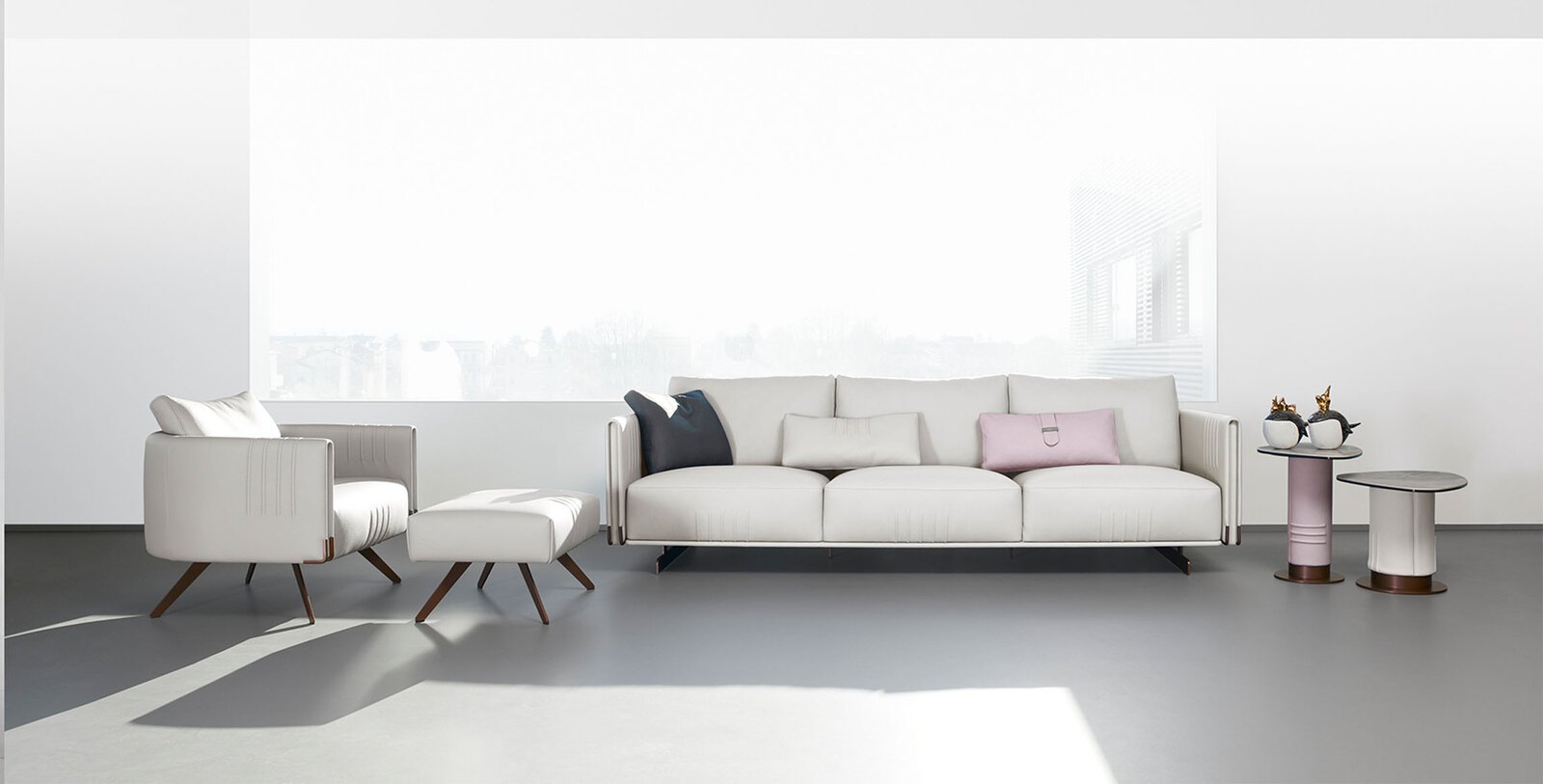 Philly Table basse design haut de gamme de la collection GMM Capsule. Design sculptural et finitions raffinées, disponible chez D-Style Interior.