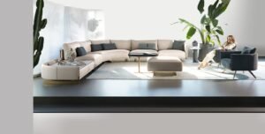 Philly coussins de Gamma Arredamenti, dessinés par Giuseppe Viganò, allient confort, design contemporain et savoir-faire italien exceptionnel. Disponible chez D-Style Interior.