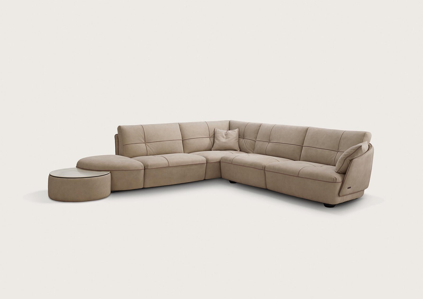 Space canapé design haut de gamme par Gamma Arredamenti avec finitions artisanales et structure élégante. Disponible chez D-Style Interior.
