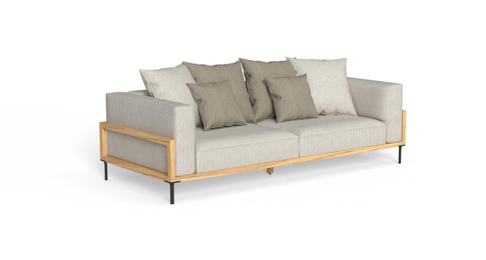 CleoSoft//Wood Canapé 3 places